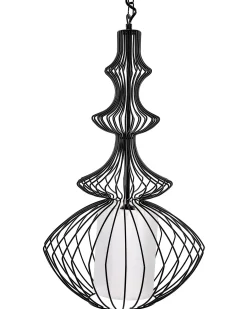 Lampadario KOLVA Metallo Nero