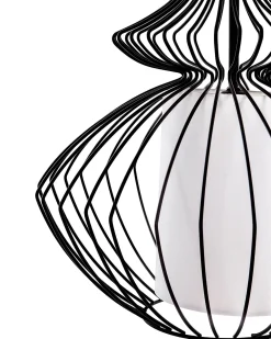 Lampadario KOLVA Metallo Nero