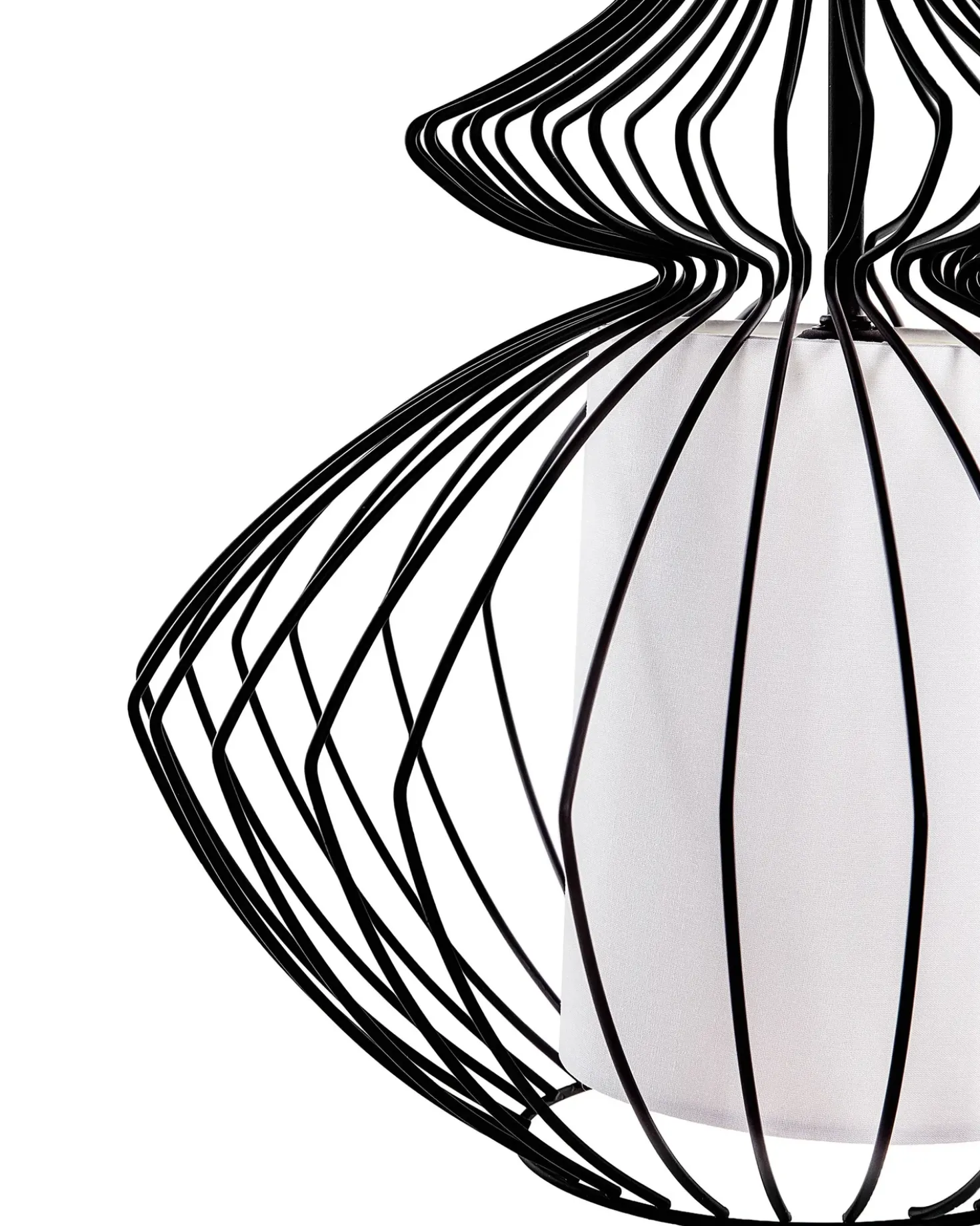 Lampadario KOLVA Metallo Nero