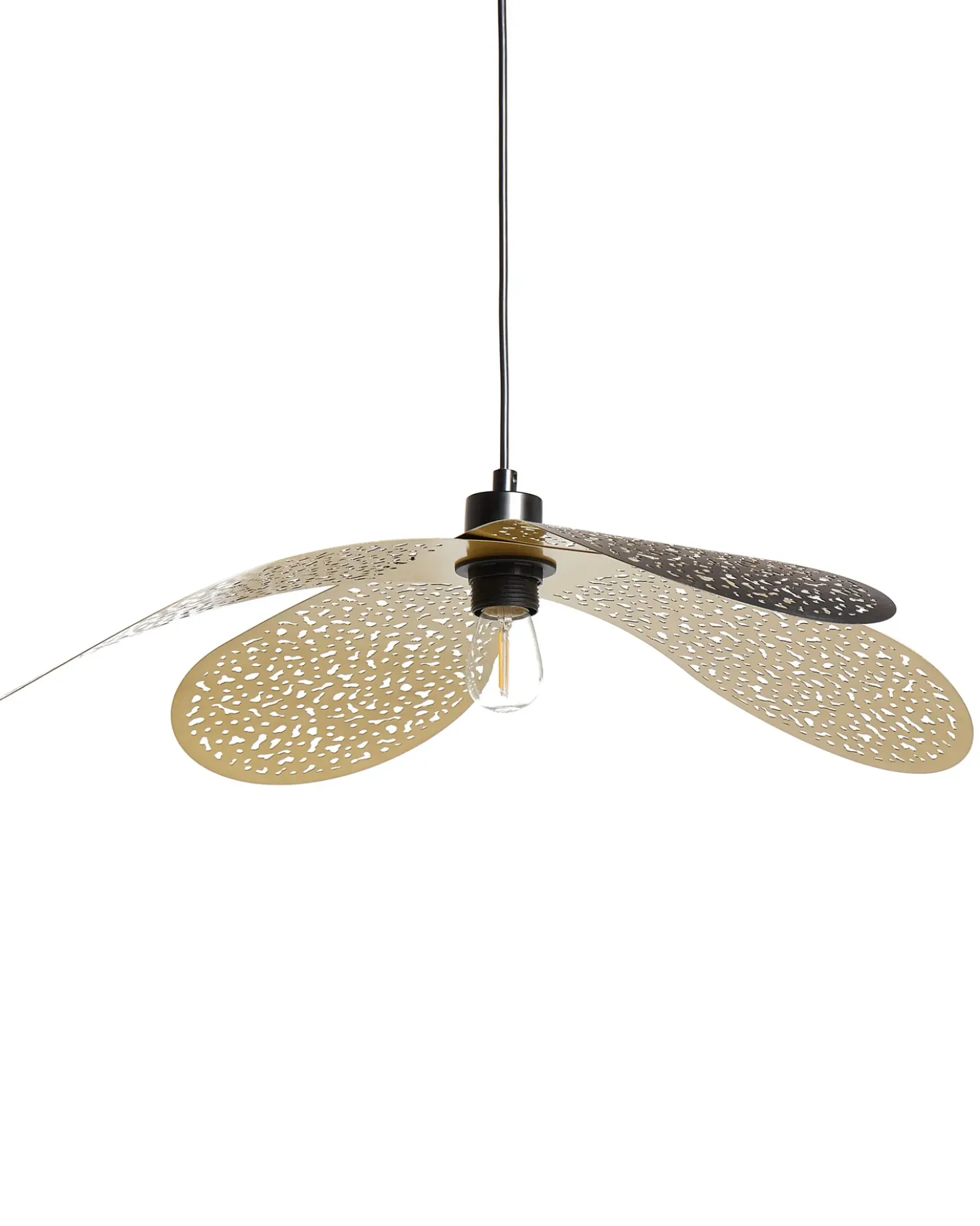 Lampadario KOSHI Metallo Nero