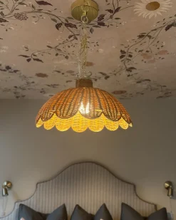 Lampadario KUKULE Rattan Naturale