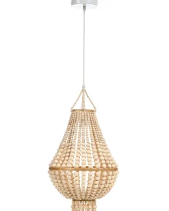 Lampadario KUMBUKKAN Legno Marrone chiaro