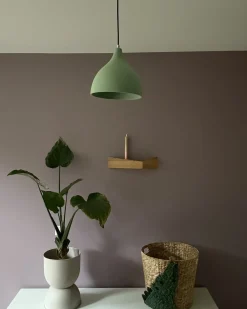 Lampadario LAMBRO Cemento Verde chiaro