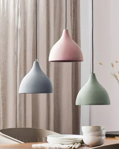 Lampadario LAMBRO Cemento Verde chiaro