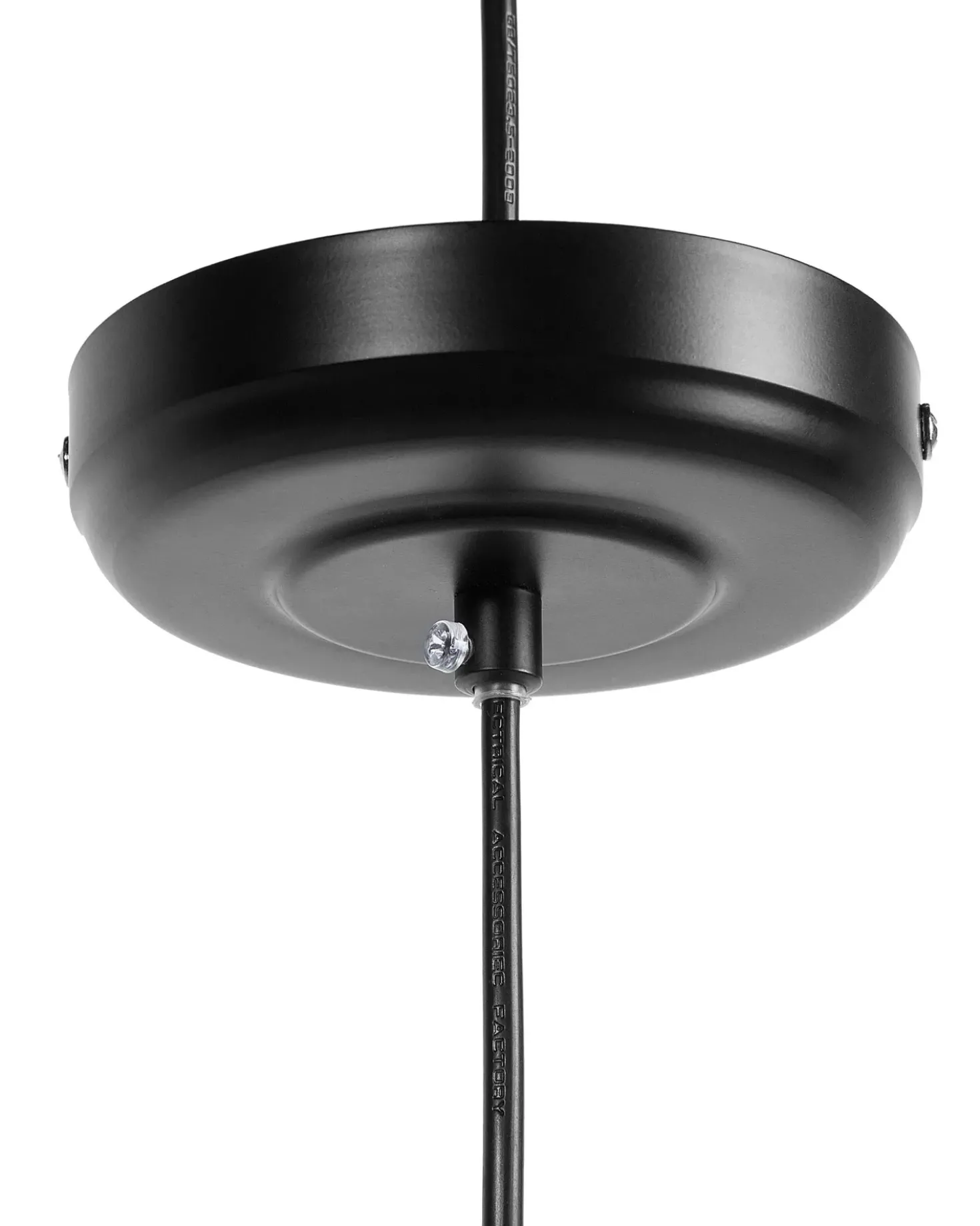 Lampadario LEMME Metallo Nero