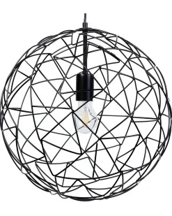 Lampadario LEMME Metallo Nero