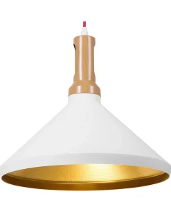 Lampadario LIARD Metallo Bianco