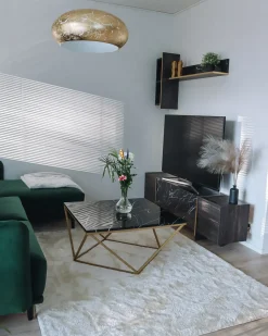 Lampadario LIMNATIS Metallo Oro