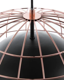Lampadario LIRI Metallo Nero