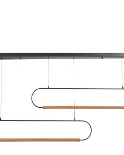 Lampadario LOGONE Metallo Nero