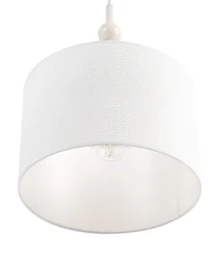 Lampadario LOKY Metallo Bianco