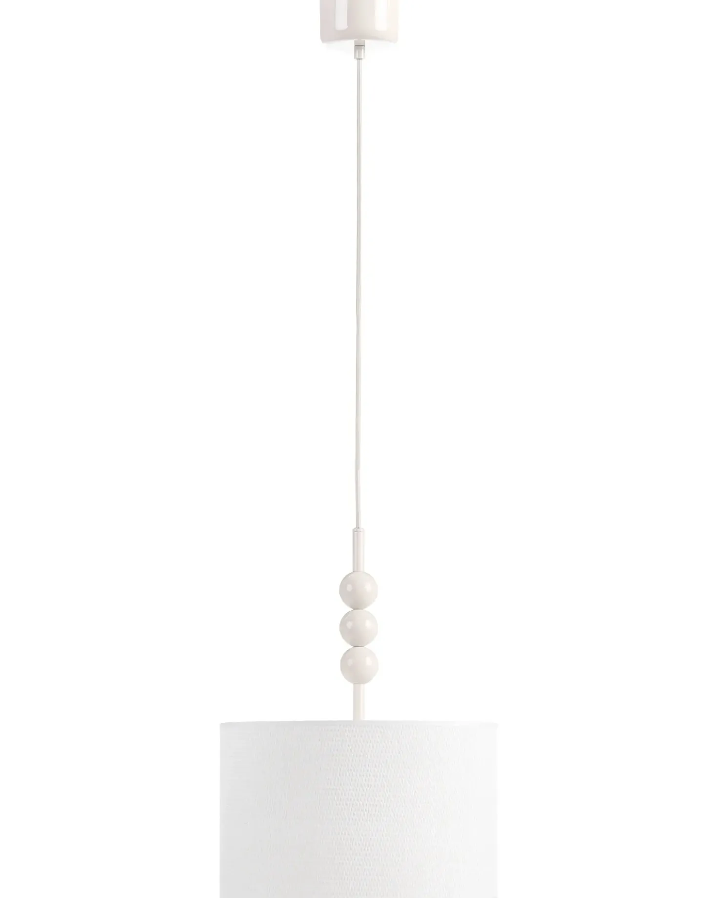 Lampadario LOKY Metallo Bianco