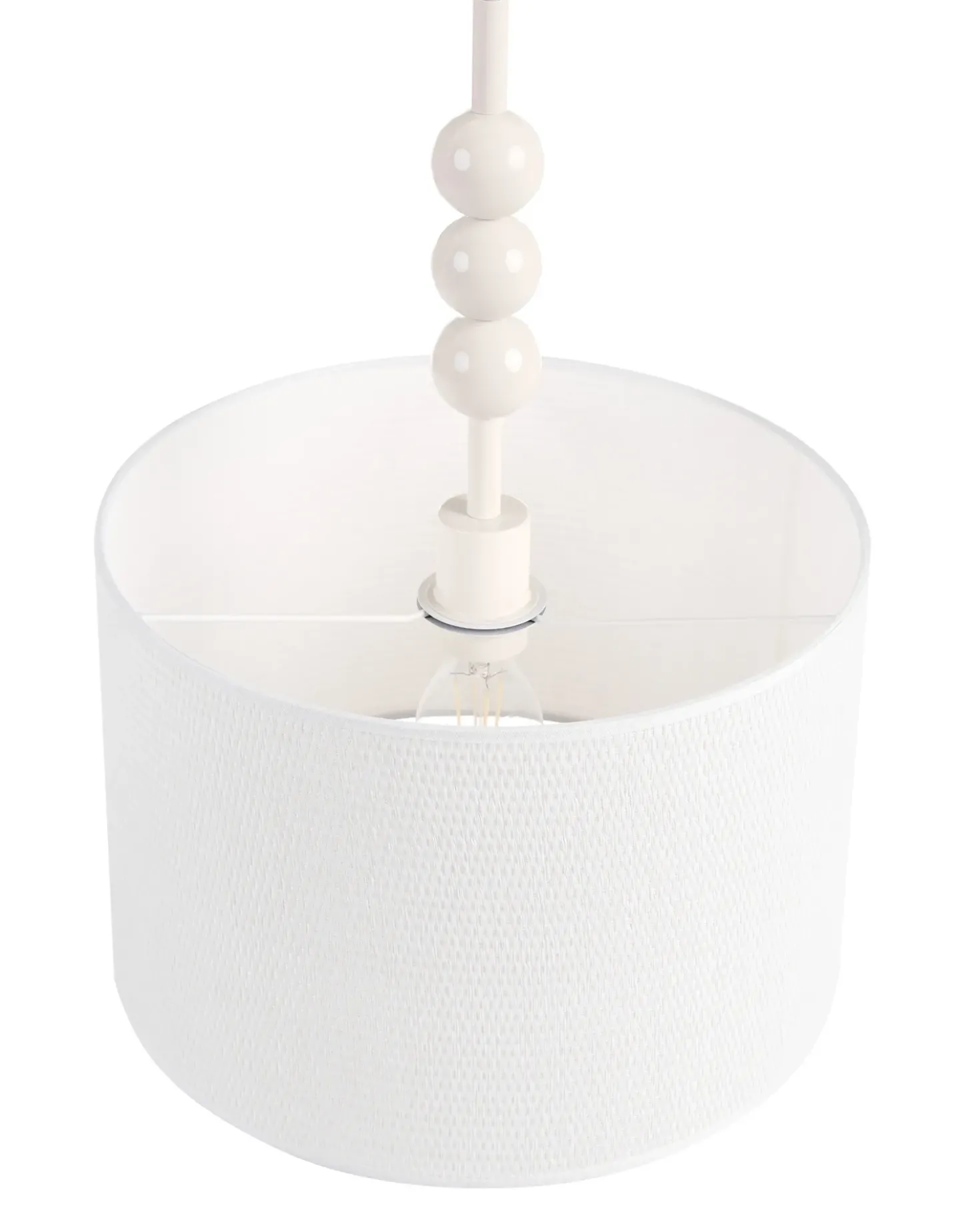 Lampadario LOKY Metallo Bianco