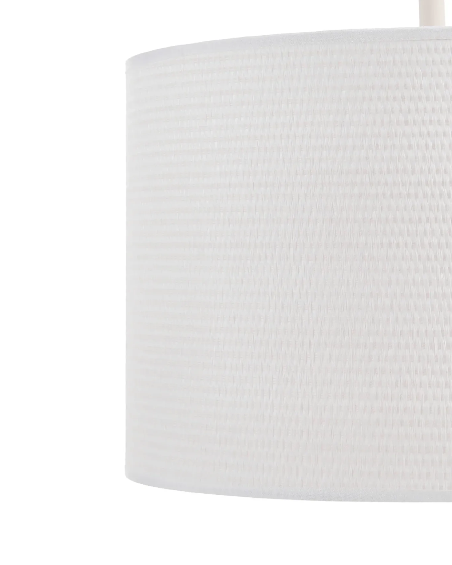 Lampadario LOKY Metallo Bianco/Beige
