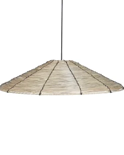 Lampadario LUAGAN Vimini Naturale