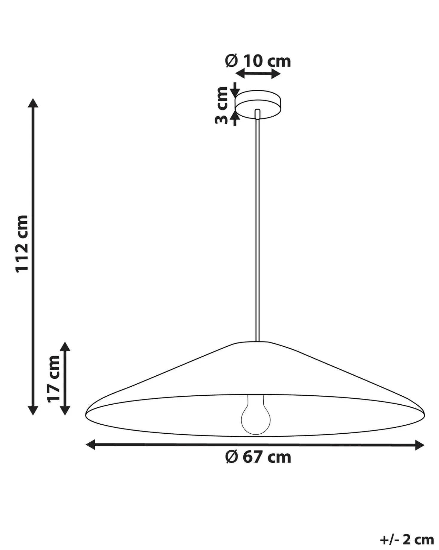 Lampadario LUAGAN Vimini Naturale