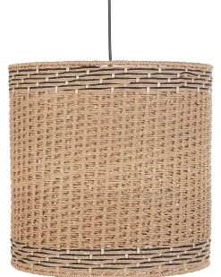 Lampadario LUAPULA Corda di carta Naturale