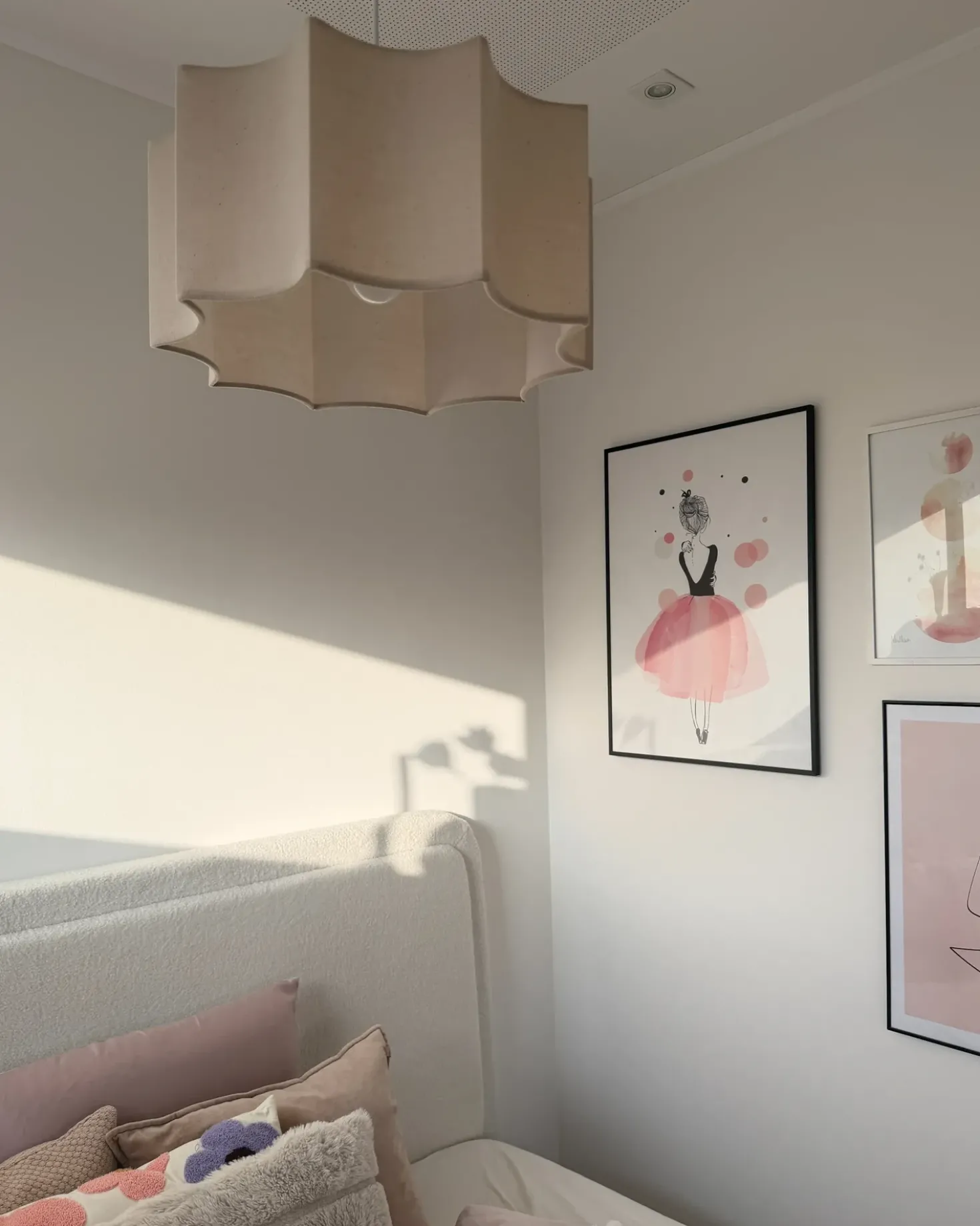 Lampadario LUENHA Metallo Beige