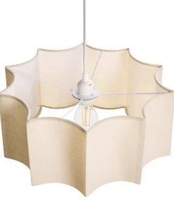 Lampadario LUENHA Metallo Beige