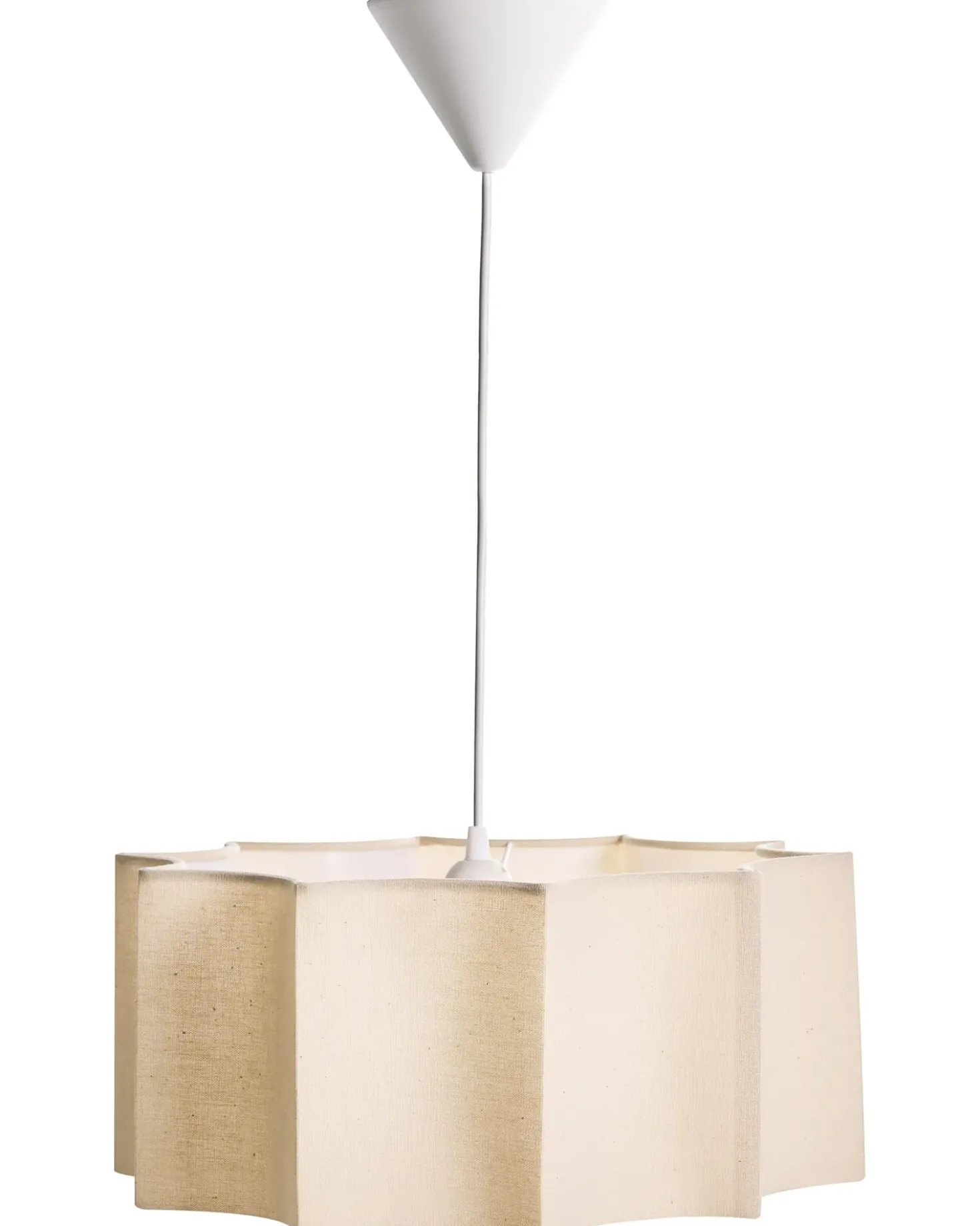Lampadario LUENHA Metallo Beige