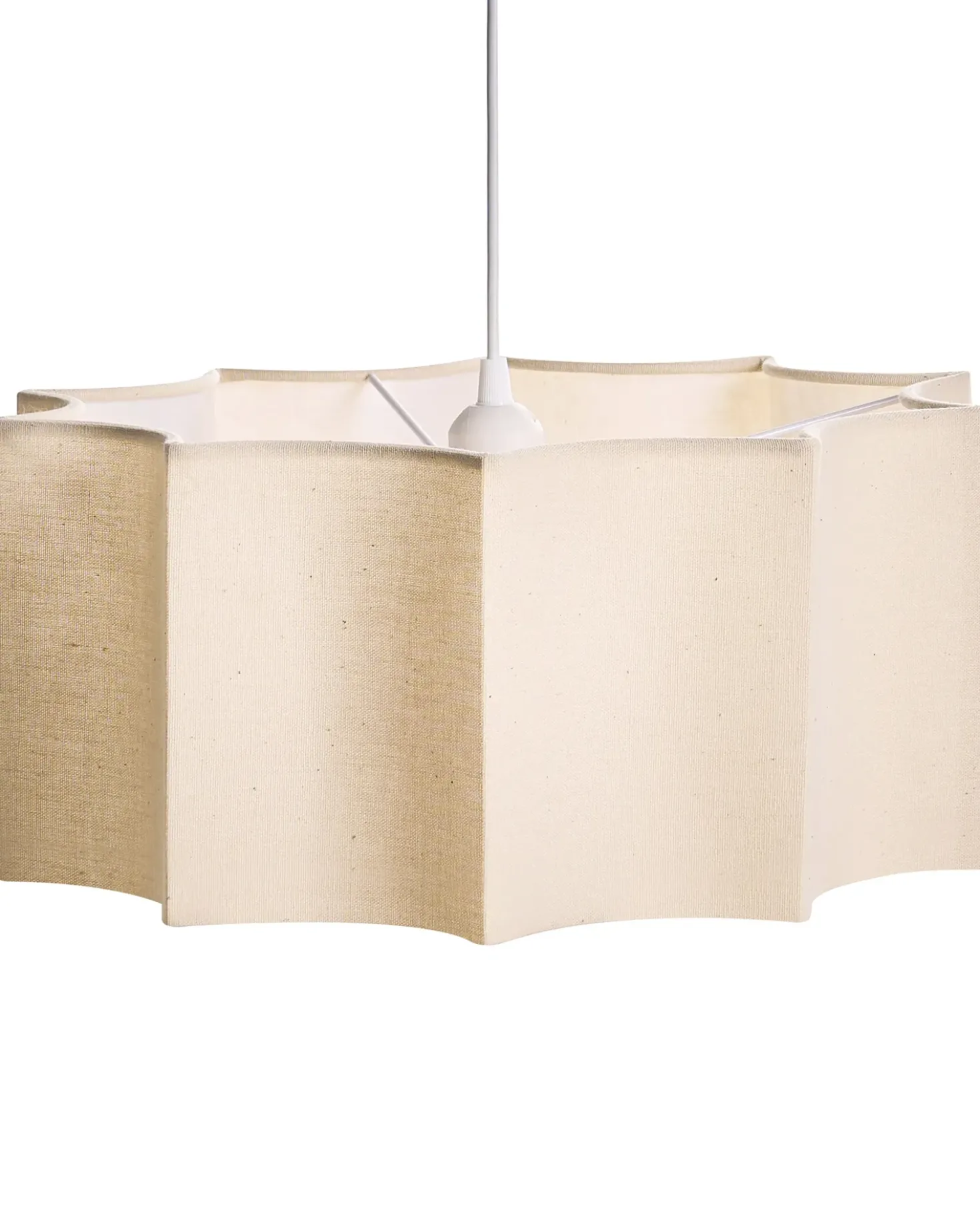 Lampadario LUENHA Metallo Beige