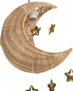 Lampadario Luna ORCHON Rattan Naturale