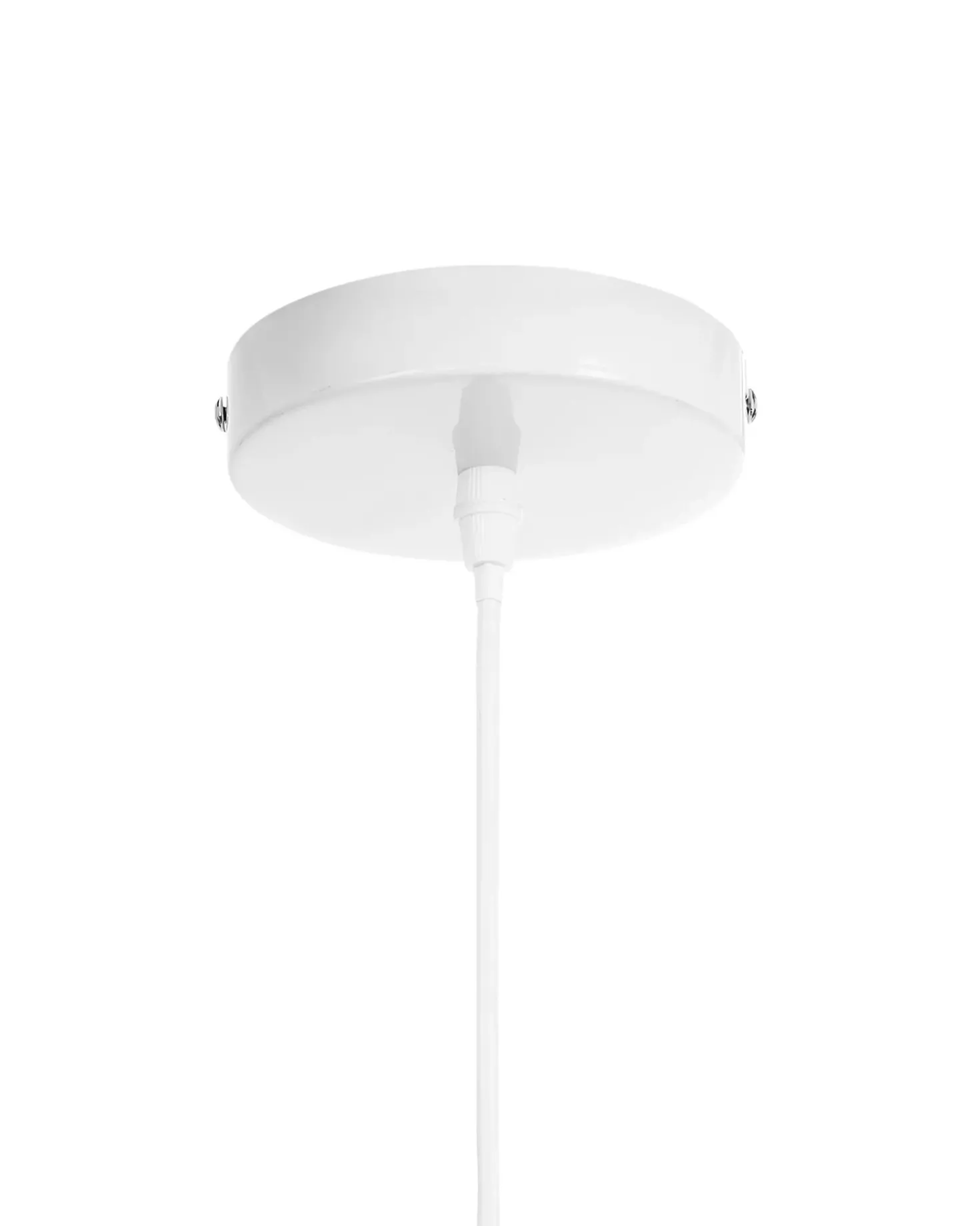 Lampadario LUNGA Metallo Bianco