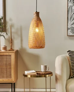 Lampadario LWELA Bambù Naturale