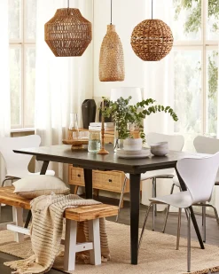 Lampadario LWELA Bambù Naturale