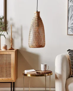 Lampadario LWELA Bambù Naturale