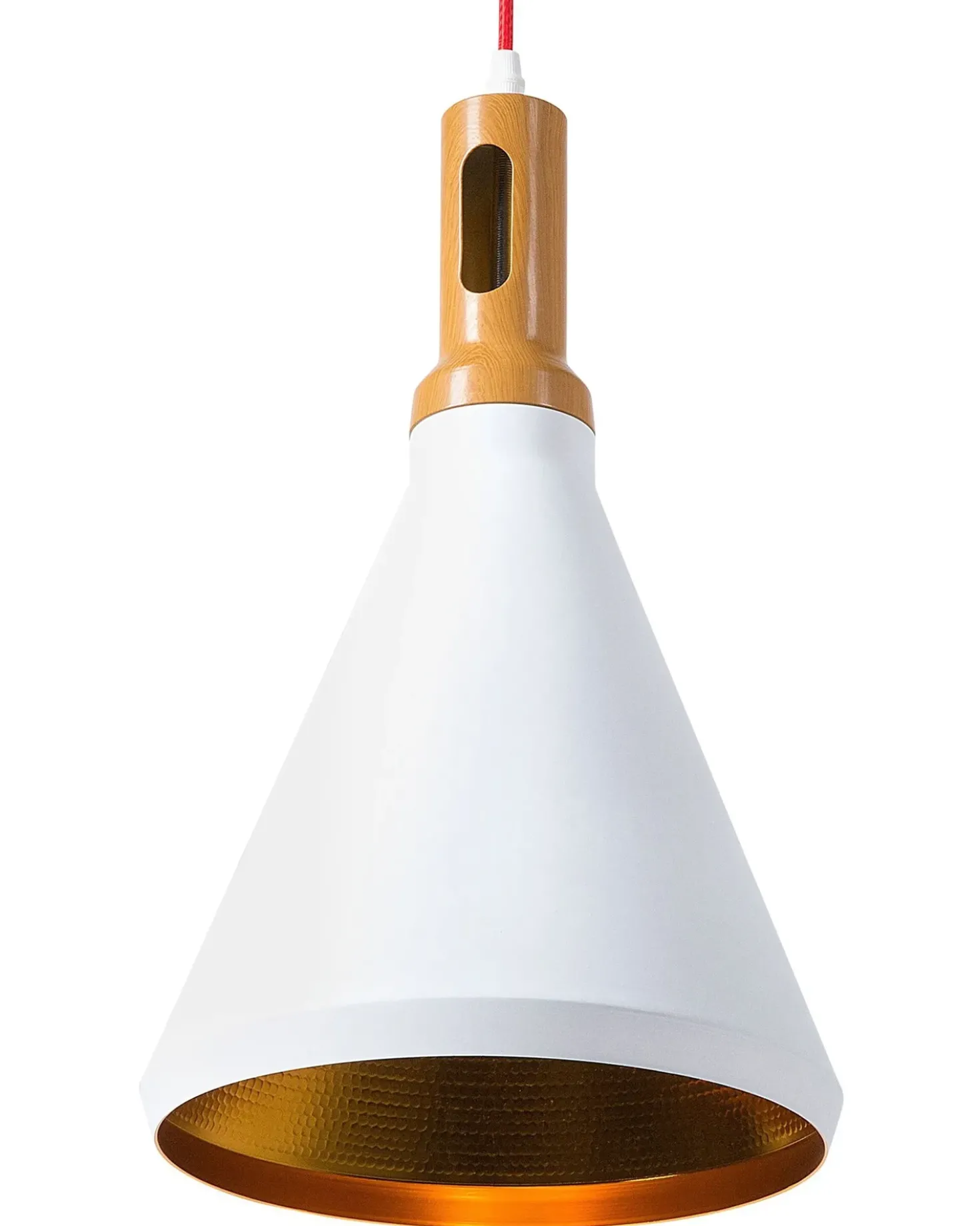 Lampadario MACKENZIE Metallo Bianco