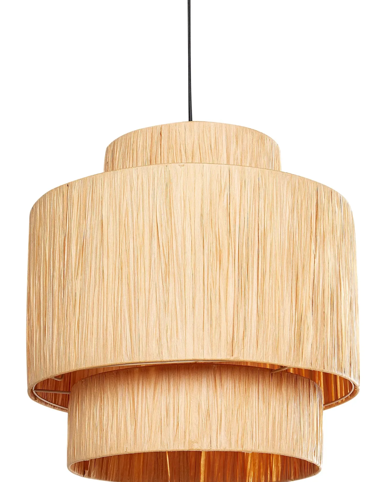 Lampadario MAGECH Vimini Naturale