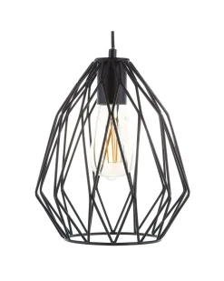 Lampadario MAGRA Metallo Nero
