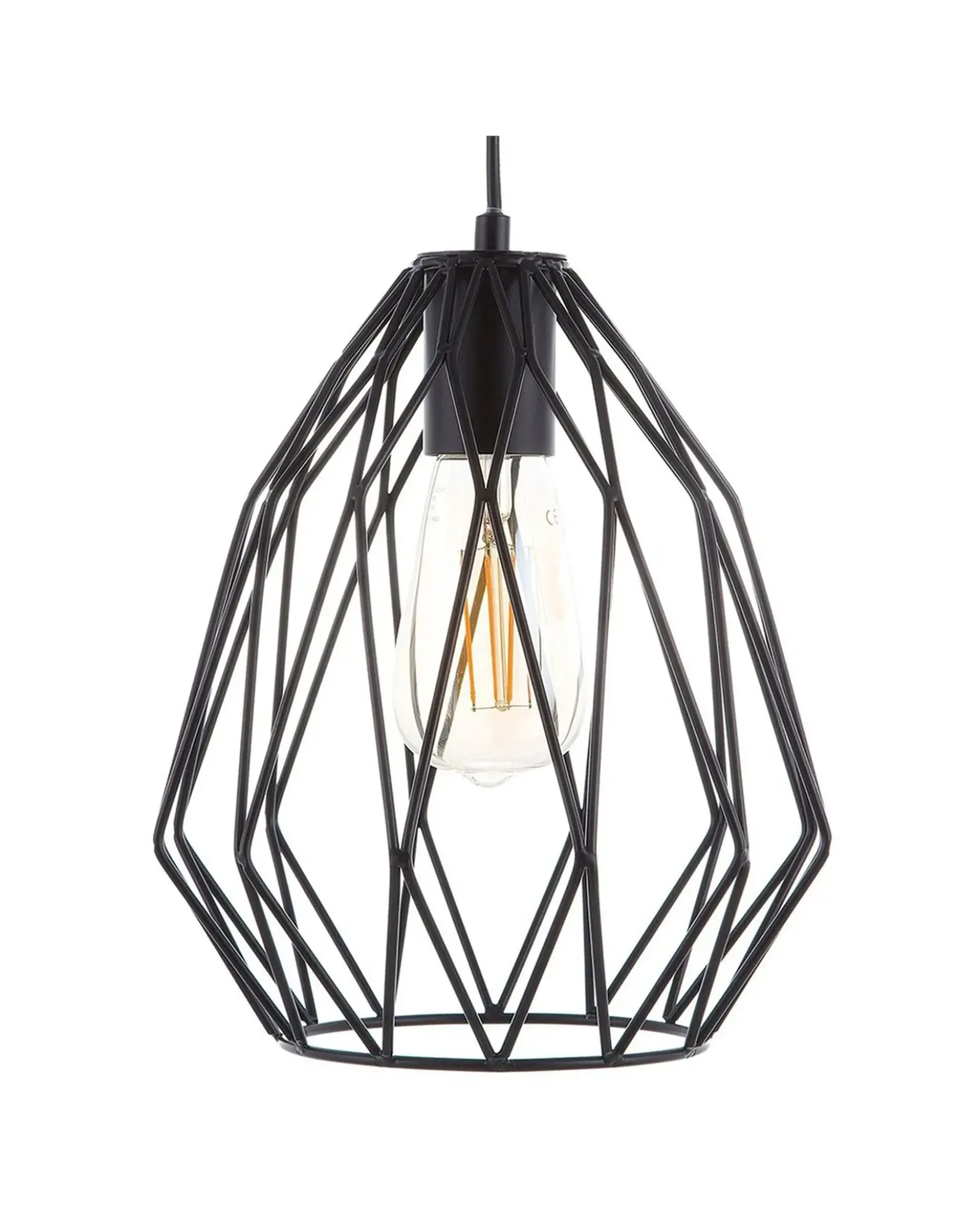 Lampadario MAGRA Metallo Nero