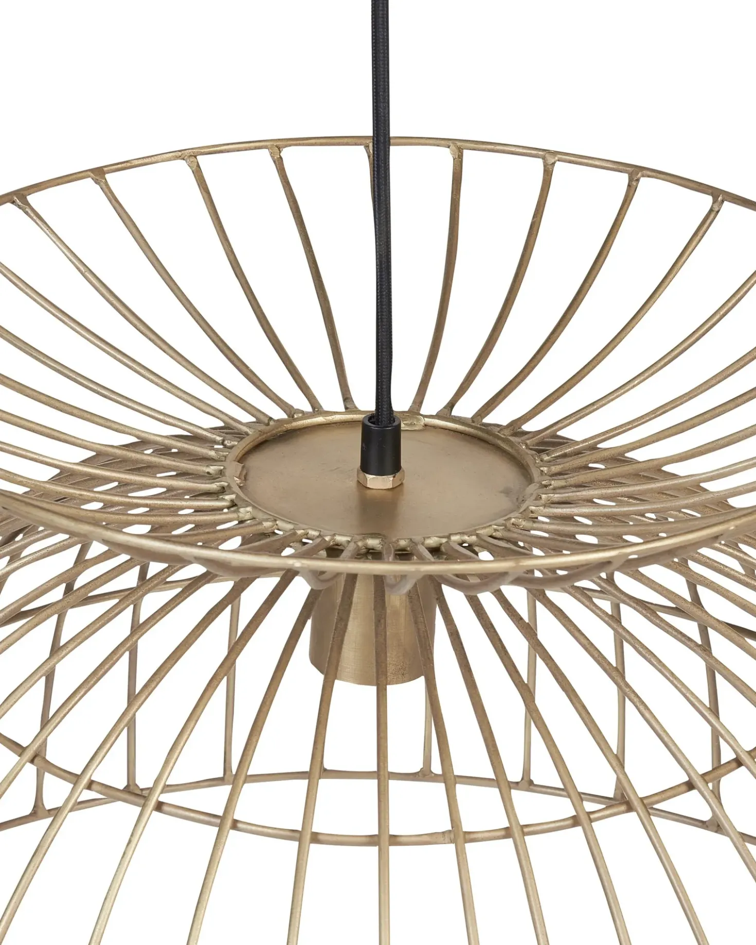 Lampadario MAHANADI Metallo Ottone