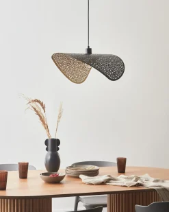 Lampadario MAHI Metallo Nero