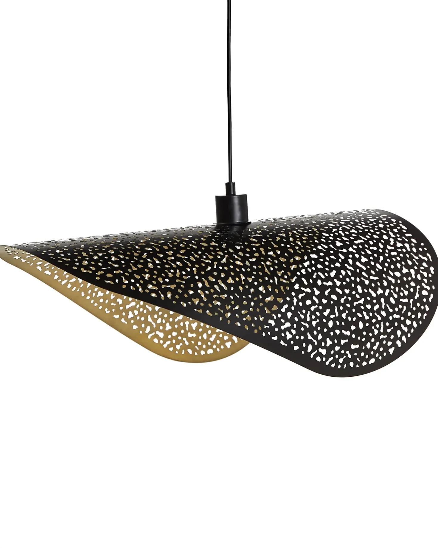 Lampadario MAHI Metallo Nero