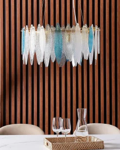 Lampadario MALACCA Vetro Multicolore
