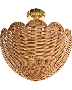Lampadario MANDEKAL Rattan Naturale