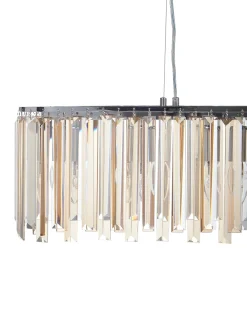 Lampadario MANDEO Vetro Argento