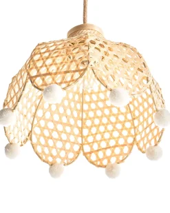 Lampadario MANYAME Rattan Naturale