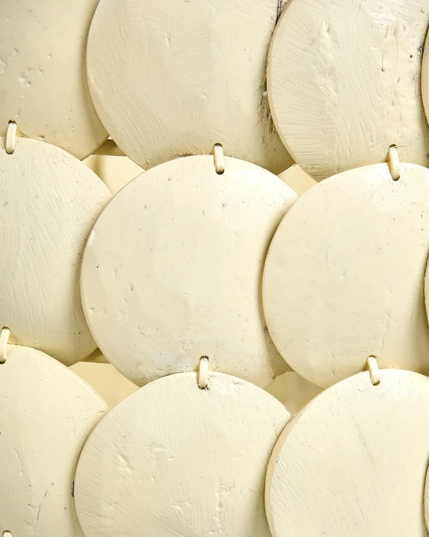 Lampadario MASKELIYA Guscio di cocco Beige