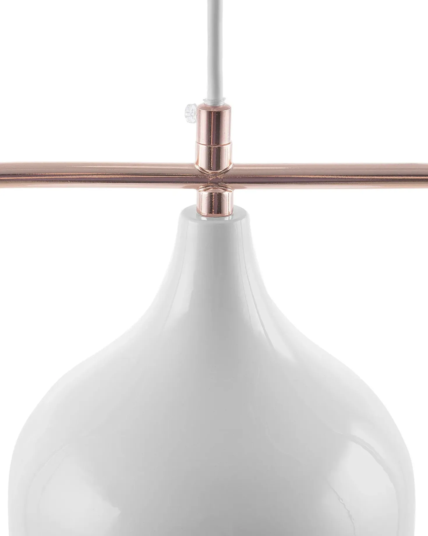 Lampadario MAVONE Metallo Bianco