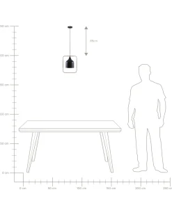Lampadario MAVONE Metallo Nero