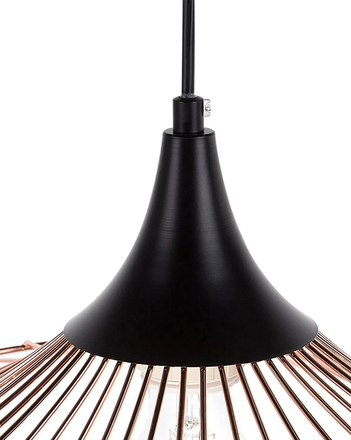 Lampadario MAZARO Metallo Rame