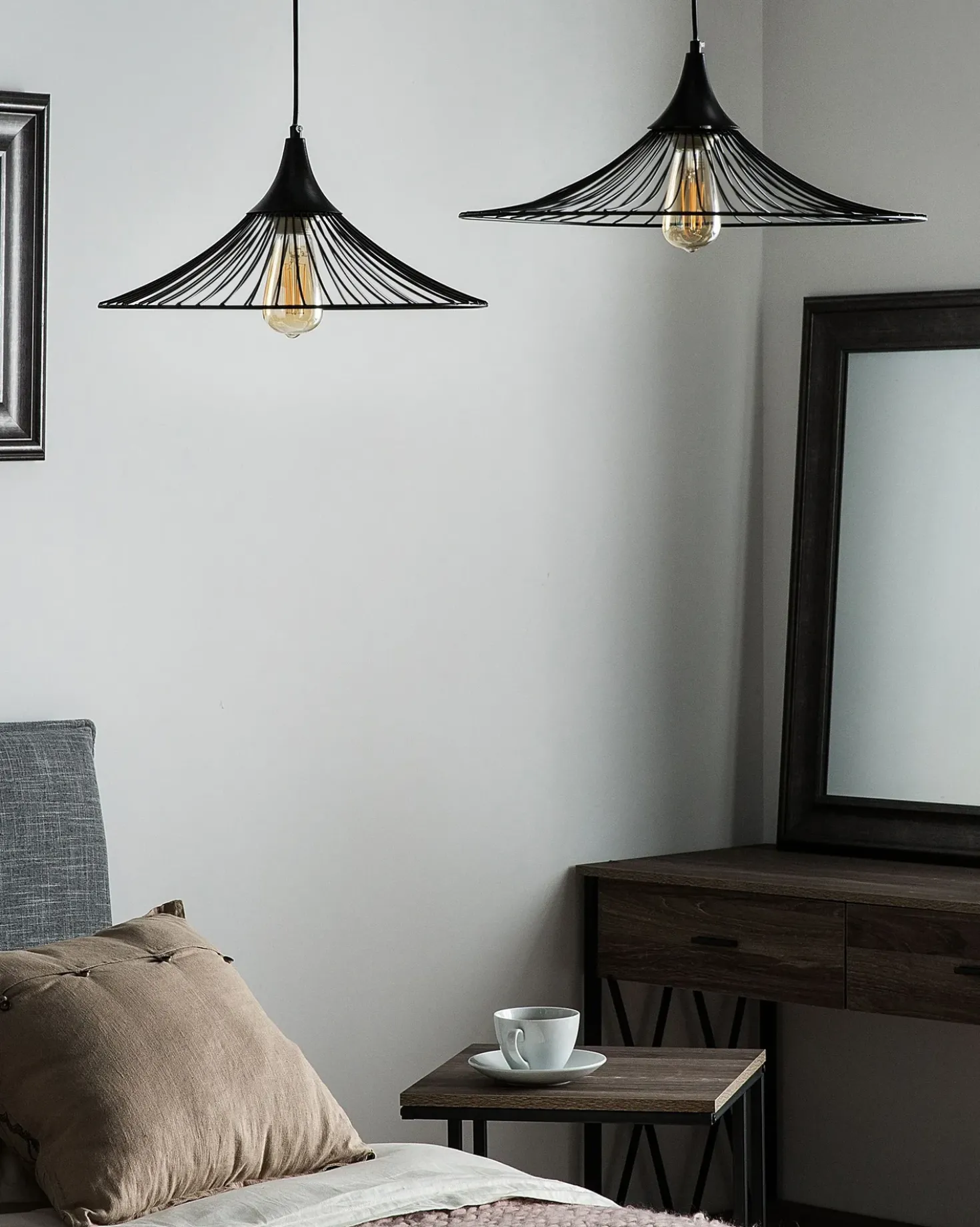 Lampadario MAZARO Metallo Nero