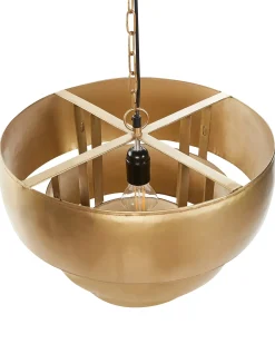 Lampadario MBANGO Metallo Oro
