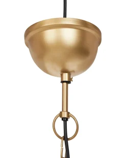 Lampadario MBANGO Metallo Oro