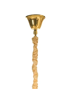 Lampadario MEKI Cristallo Oro