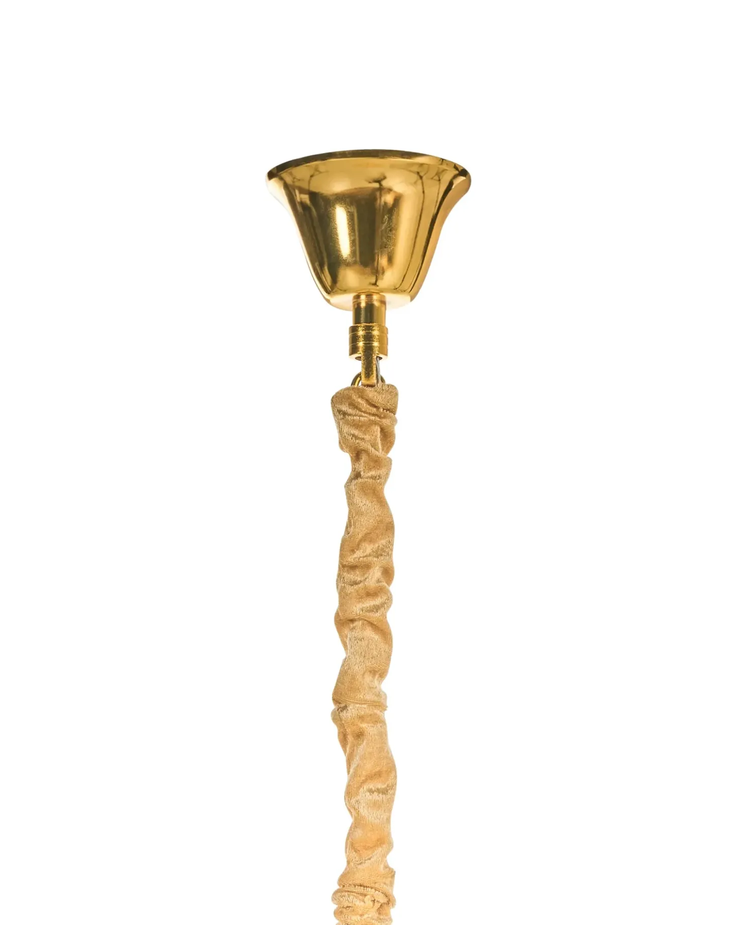 Lampadario MEKI Cristallo Oro
